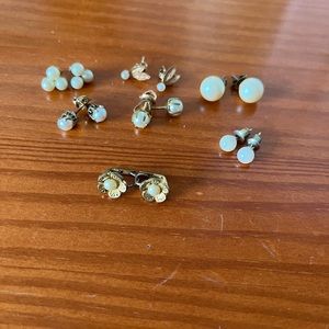 Vintage Pearl Earring Bundle